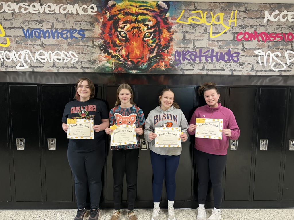 students of the month