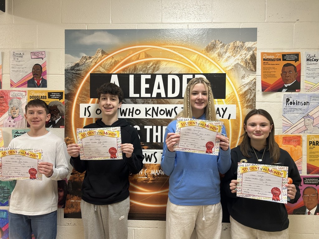 students of the month