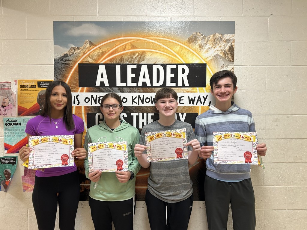 students of the month