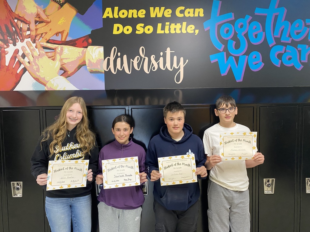 students of the month