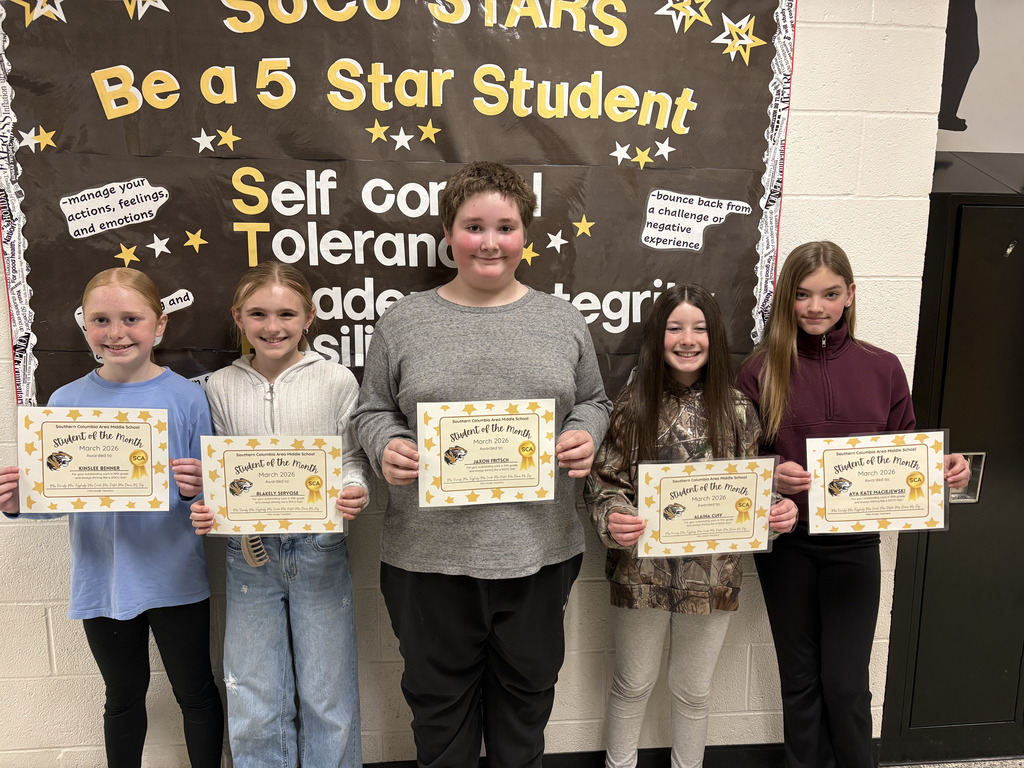 students of the month