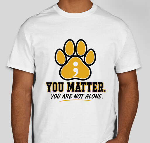 suicide prevention t-shirt design photo