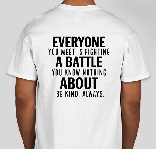 suicide prevention t-shirt design photo