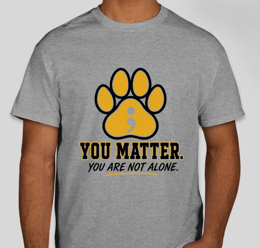 suicide prevention t-shirt design photo