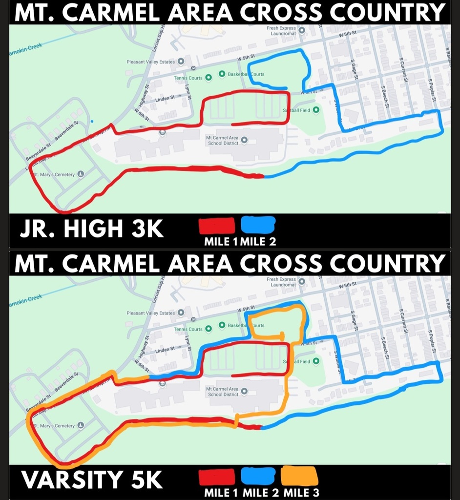 MCA XC Map