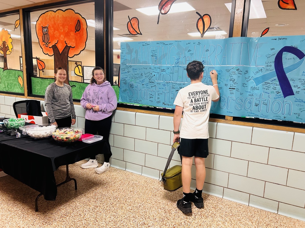 mental health day photo of students and staff