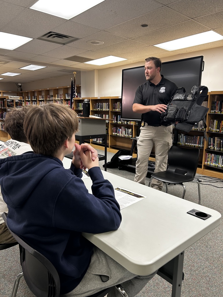 photos of students learning about career