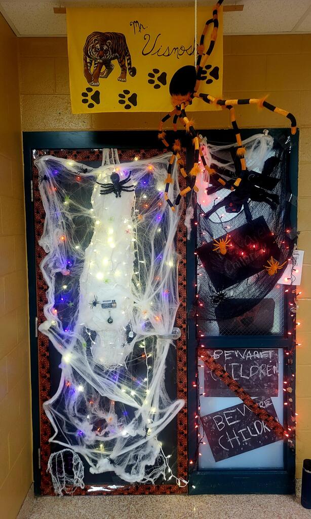 halloween door decorating contest: photos of doors