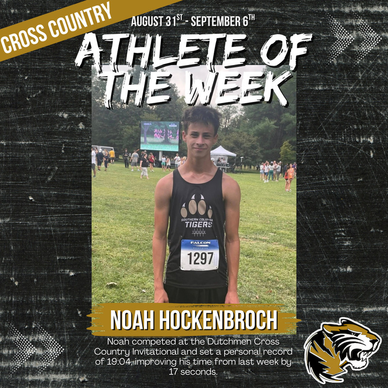 Athlete of the Week Cross Country