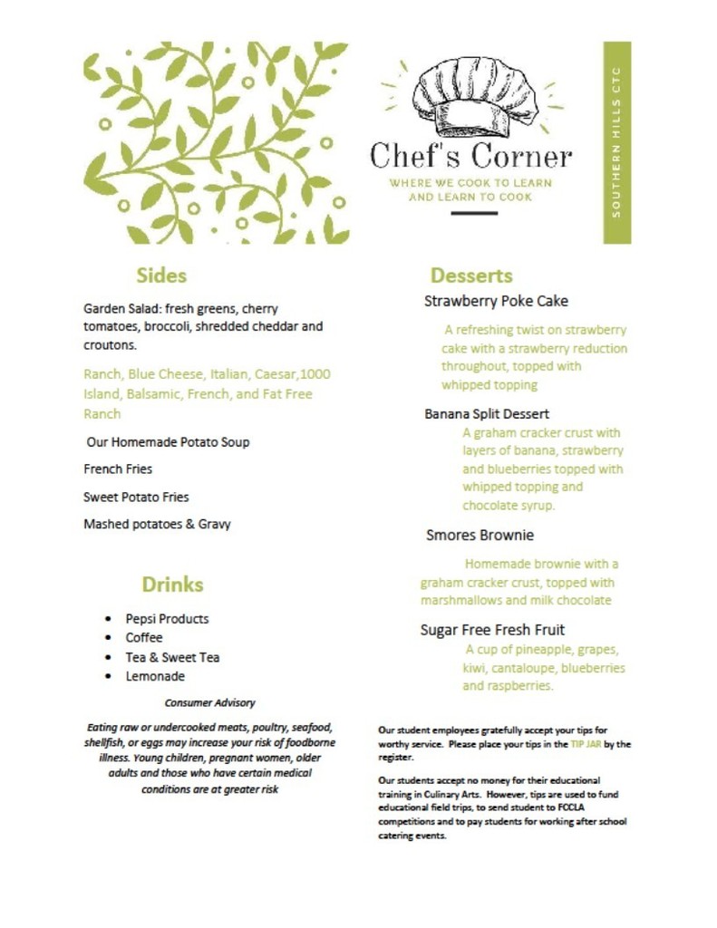Chef;s Corner