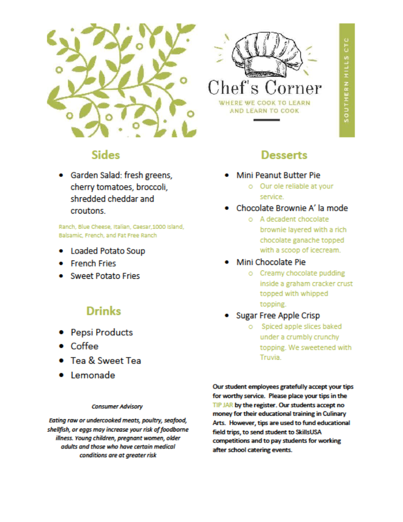 chef's corner