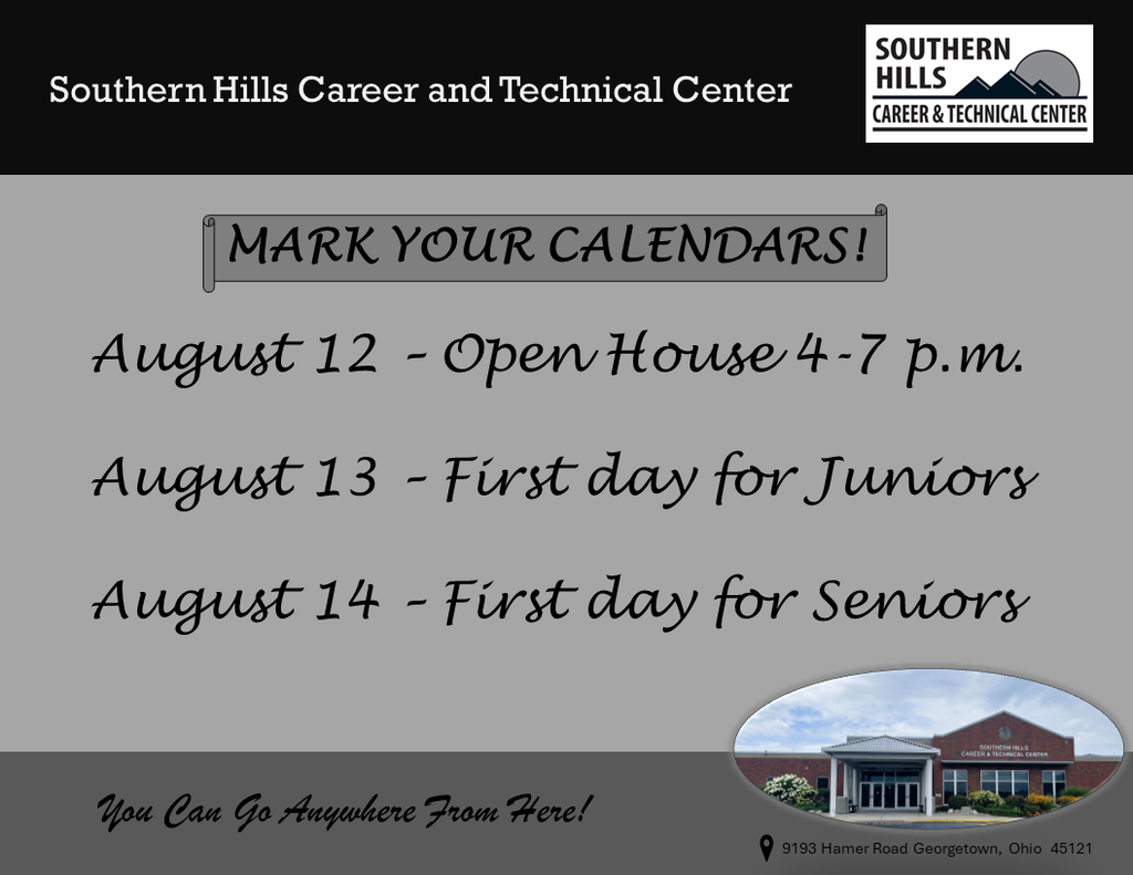 Mark your calendars