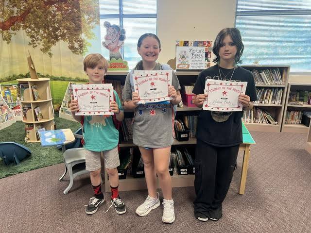 April Student of the Months