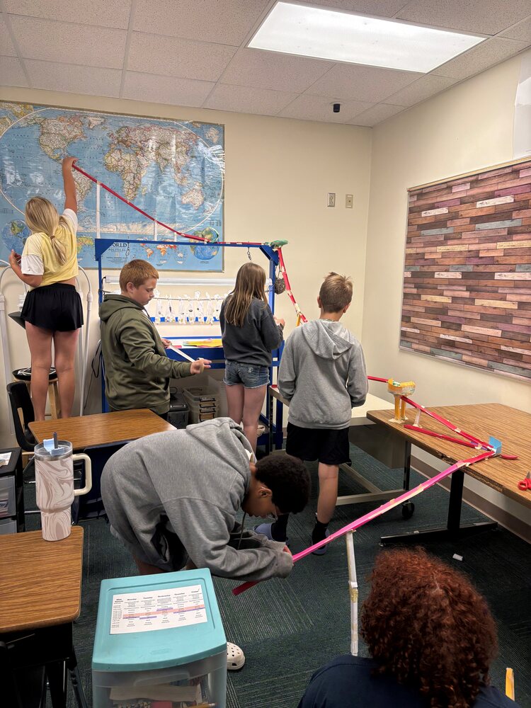 5th grade creating a marble run