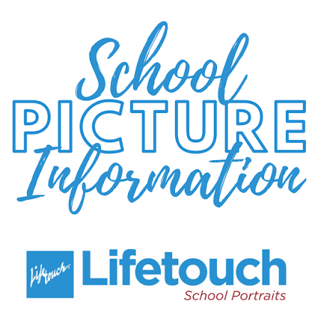 Graphic reads “School Picture Information” with the Lifetouch School Portraits logo below.