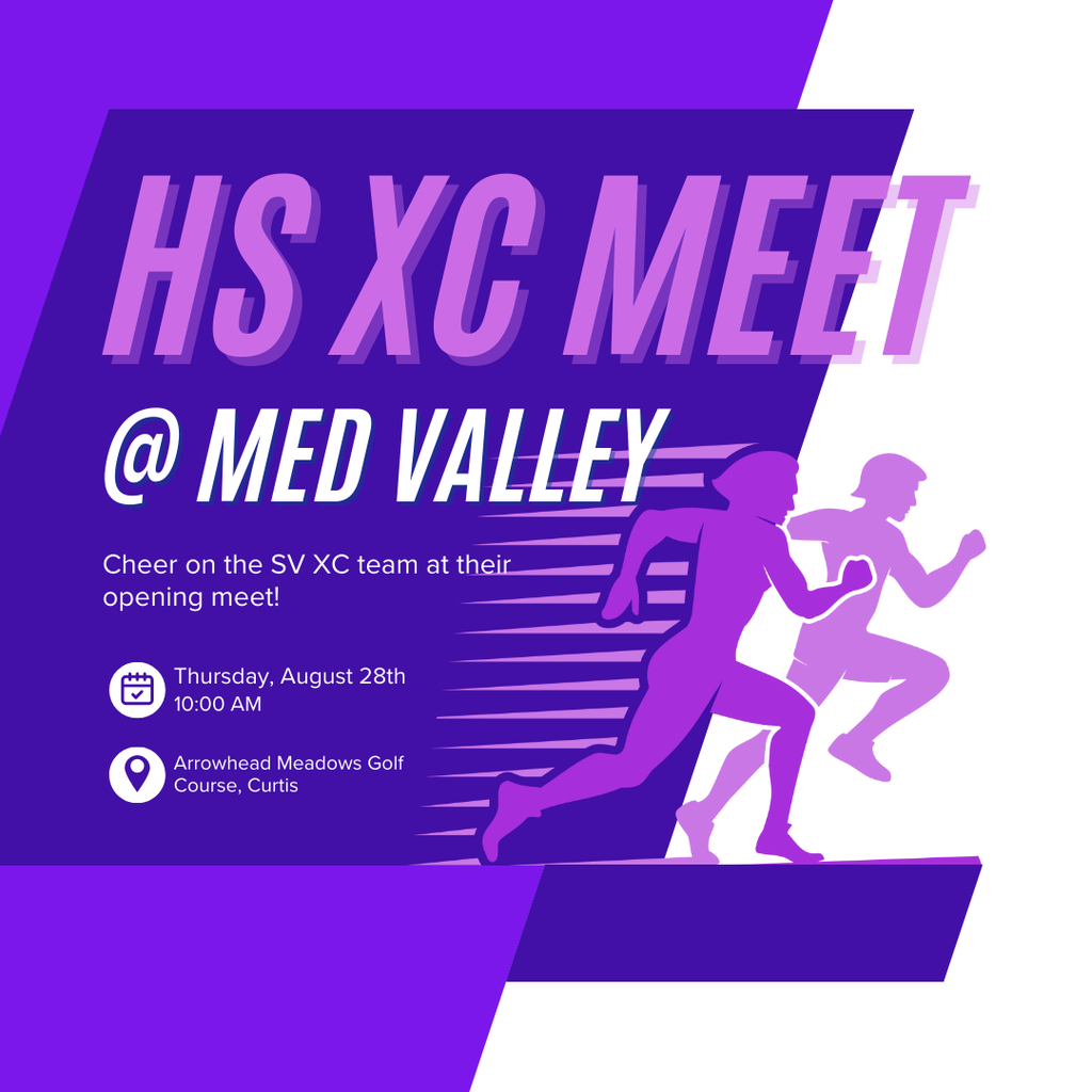 HS Cross Country @ Med Valley (10:00 am)