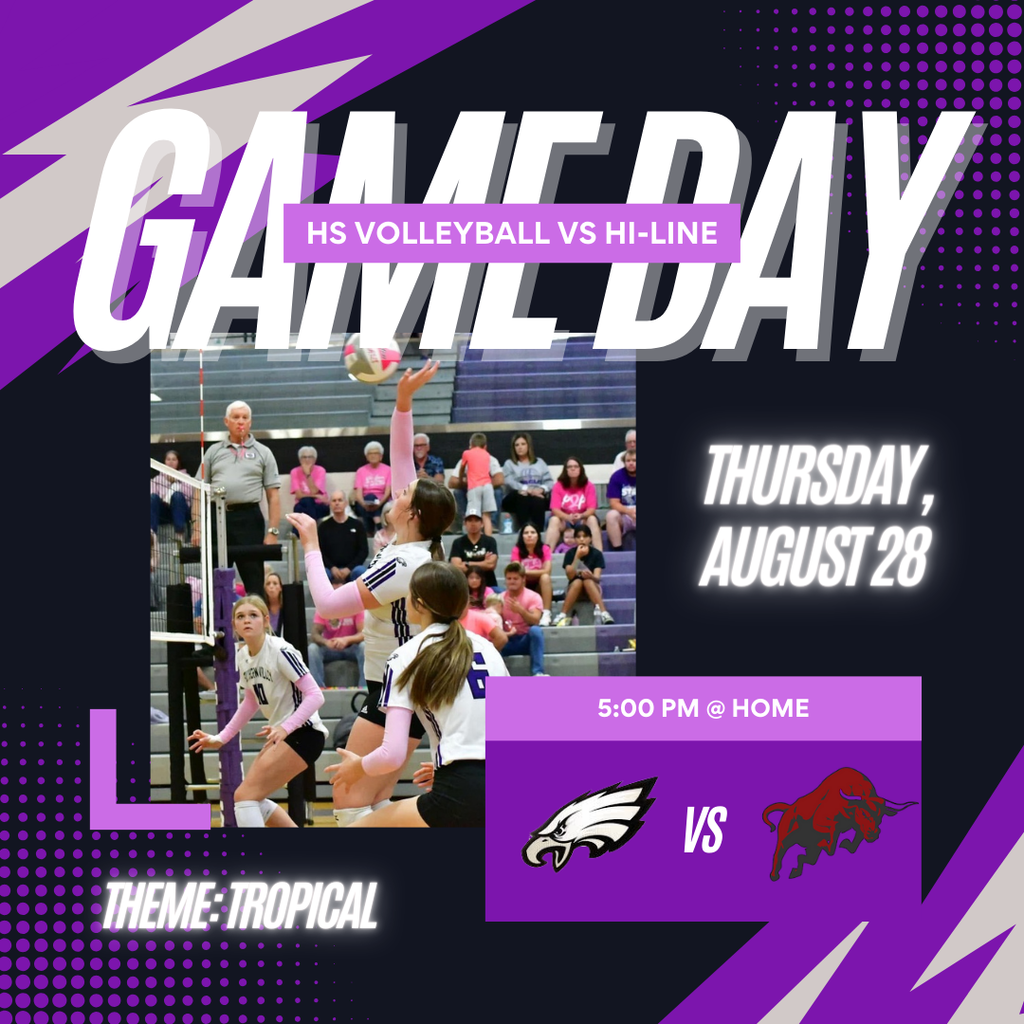 HS Volleyball vs. Hi-Line (5:00 pm)