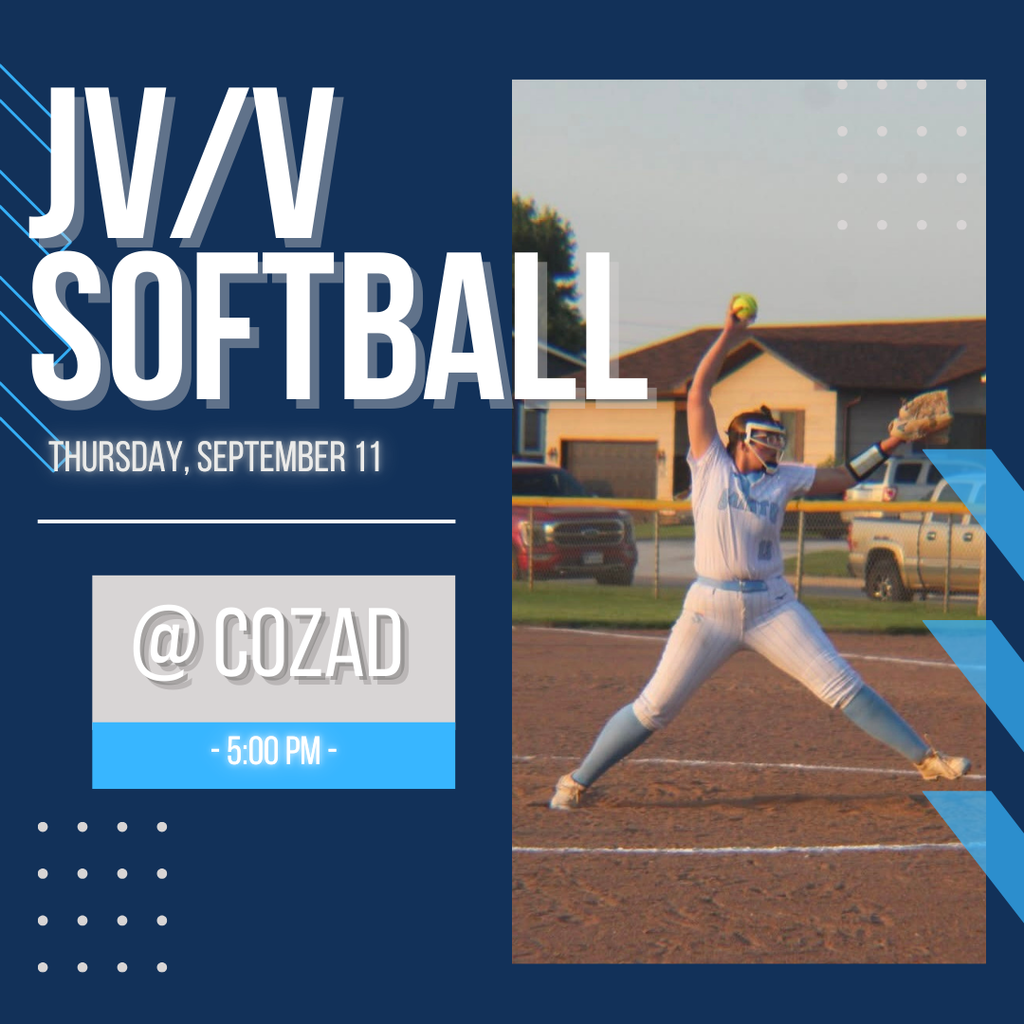 HS JV/V Softball @ Cozad (5:00 pm)