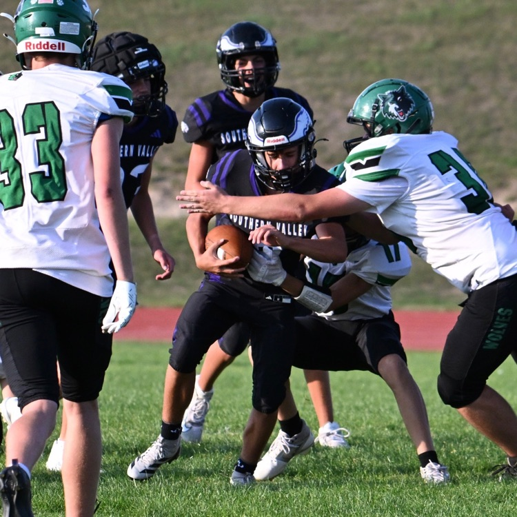 Max running the ball