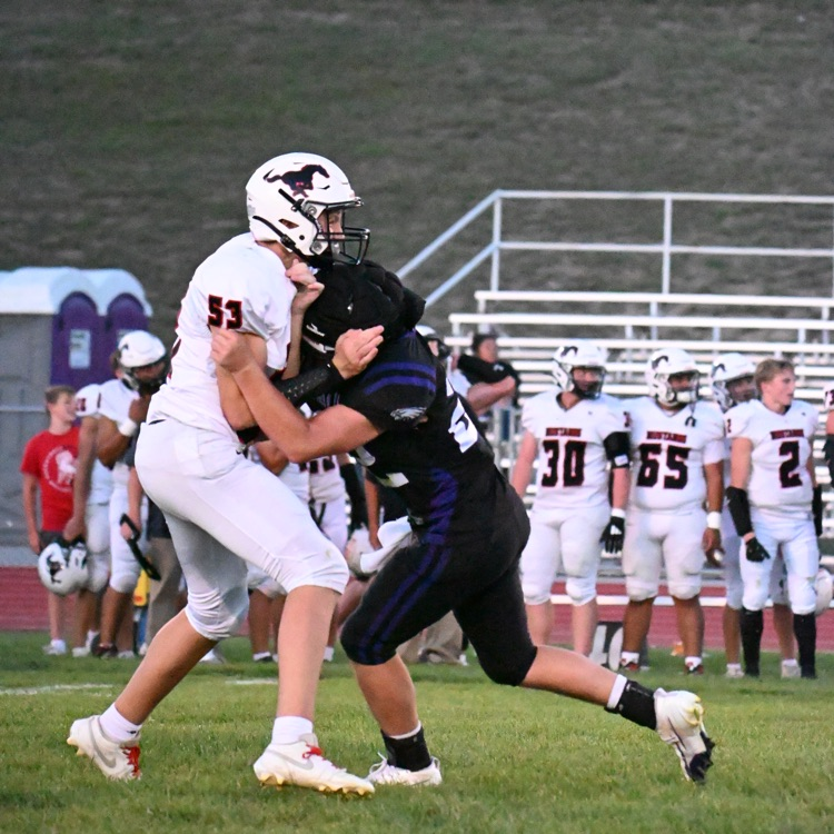 blocking down field 