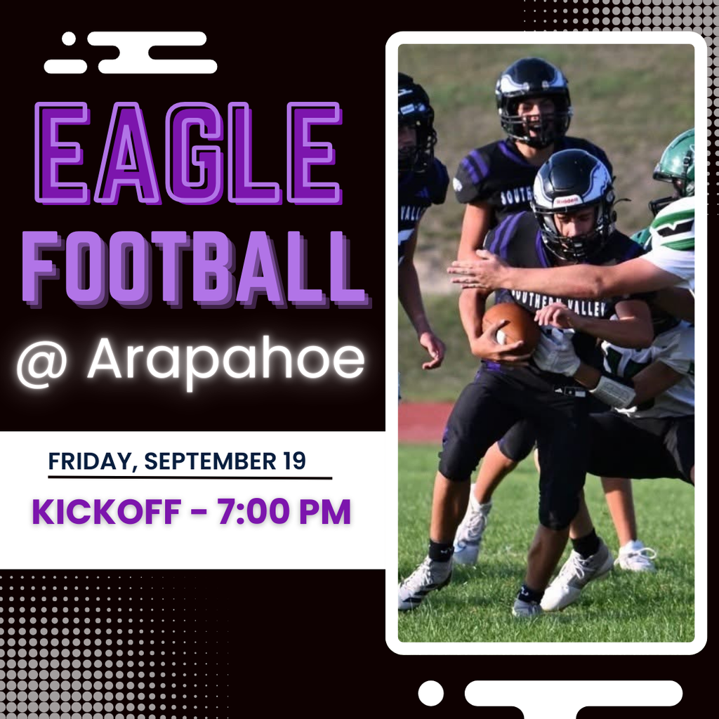 HS Football @ Arapahoe (7:00 pm)