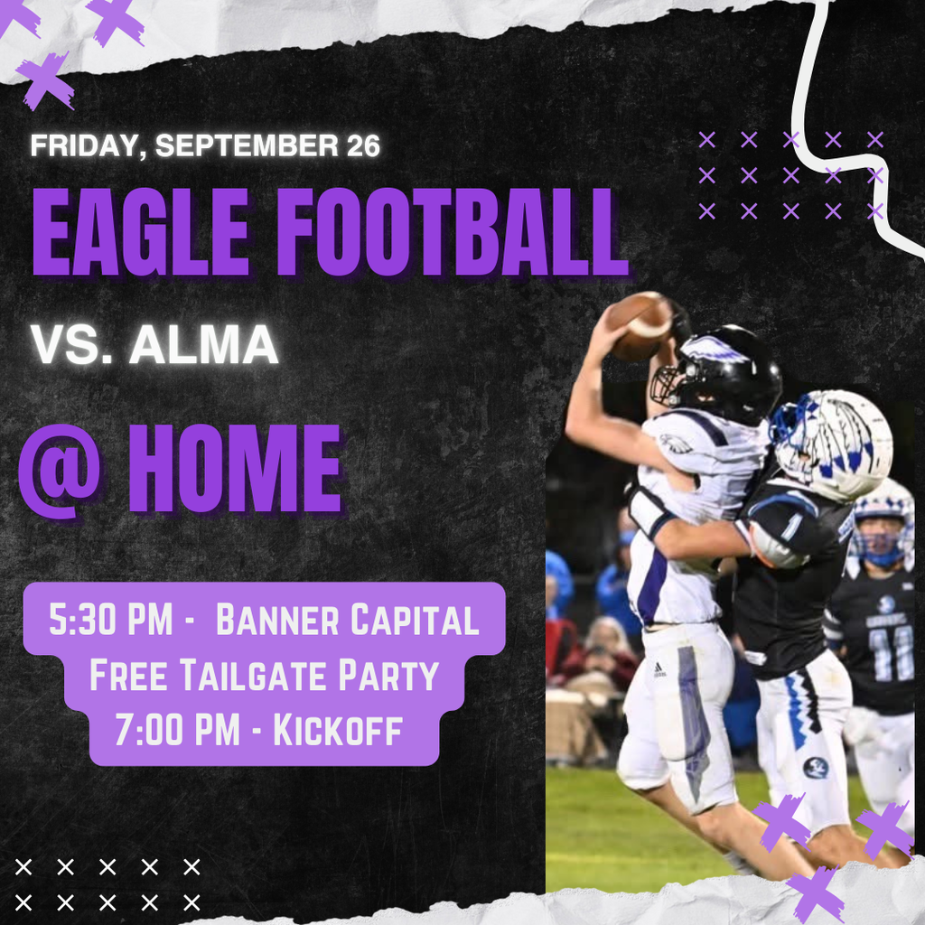 HS Football vs. Alma (7:00 pm)