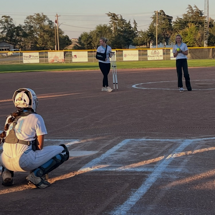 Natalee 1st pitch