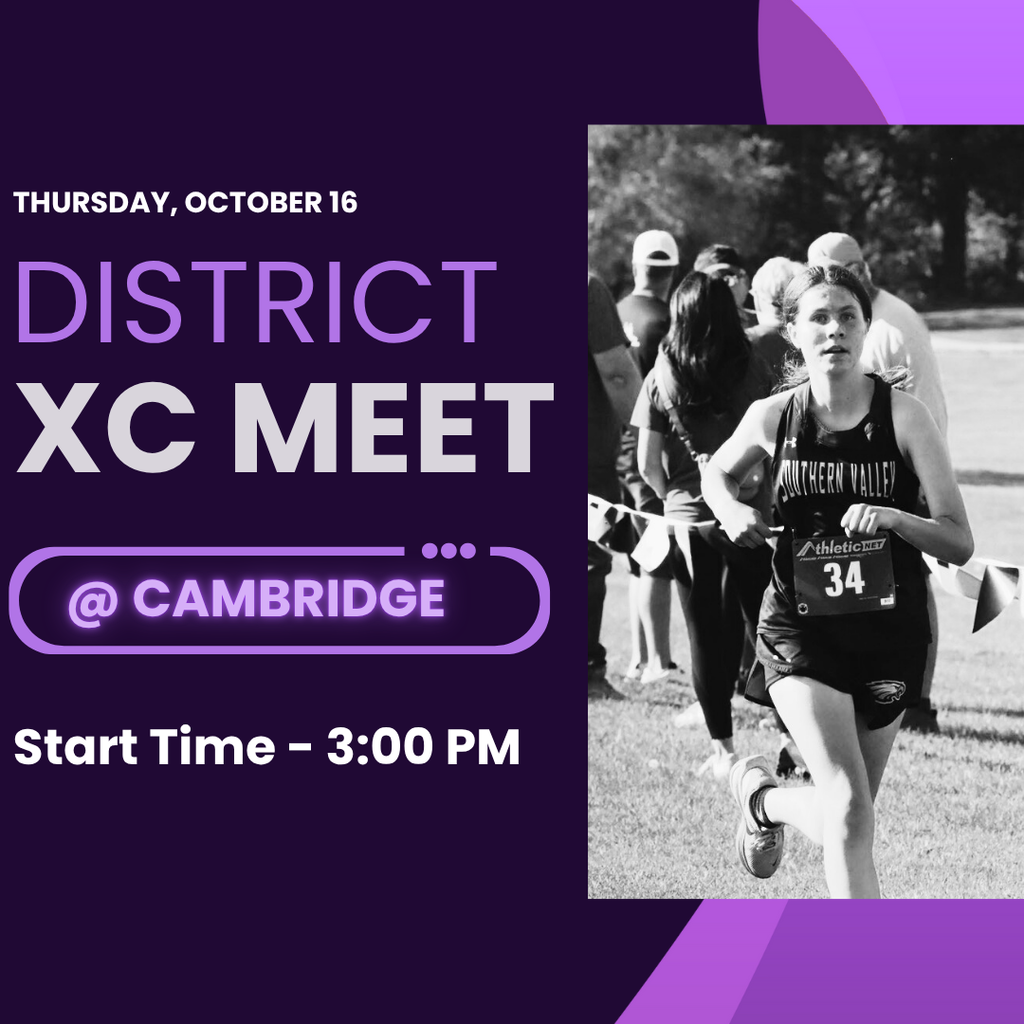 NSAA District Cross Country @ Cambridge (3:00 pm)
