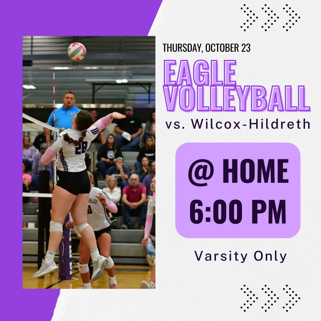 HS Volleyball vs. Wilcox-Hildreth (varsity only) (6:00 pm)