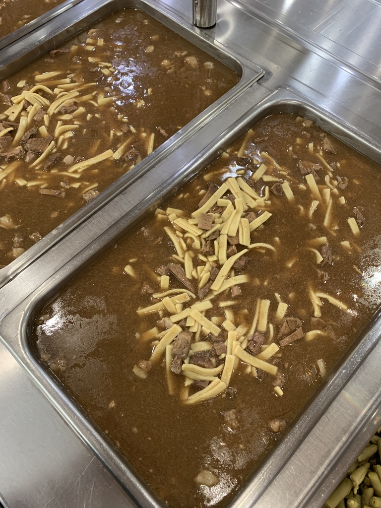 lunch beef and noodles