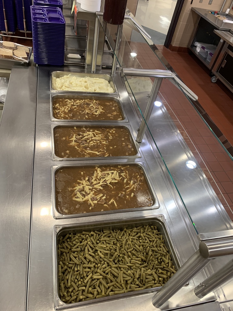 lunch spread from today