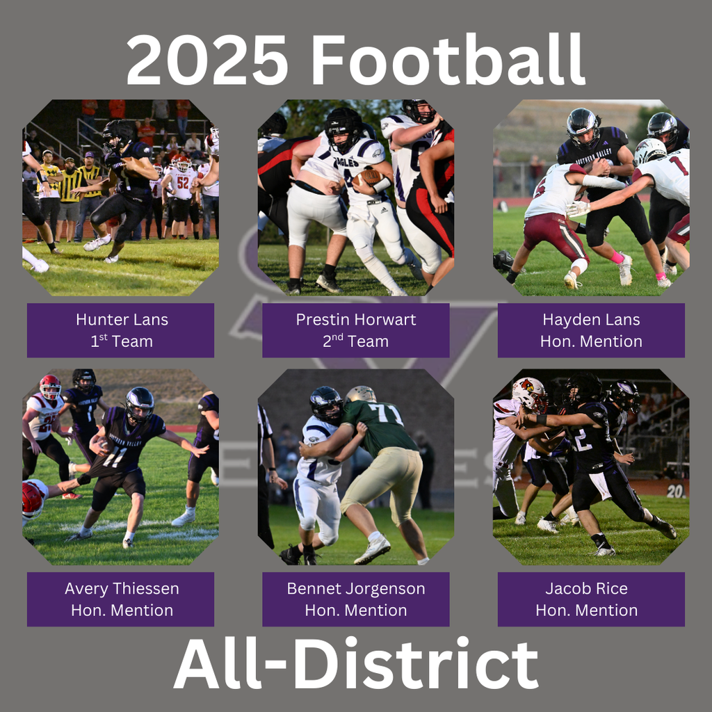 2025 all-district football graphic