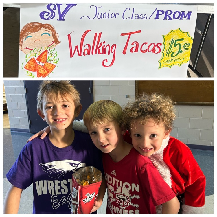 junior class walking tacos!