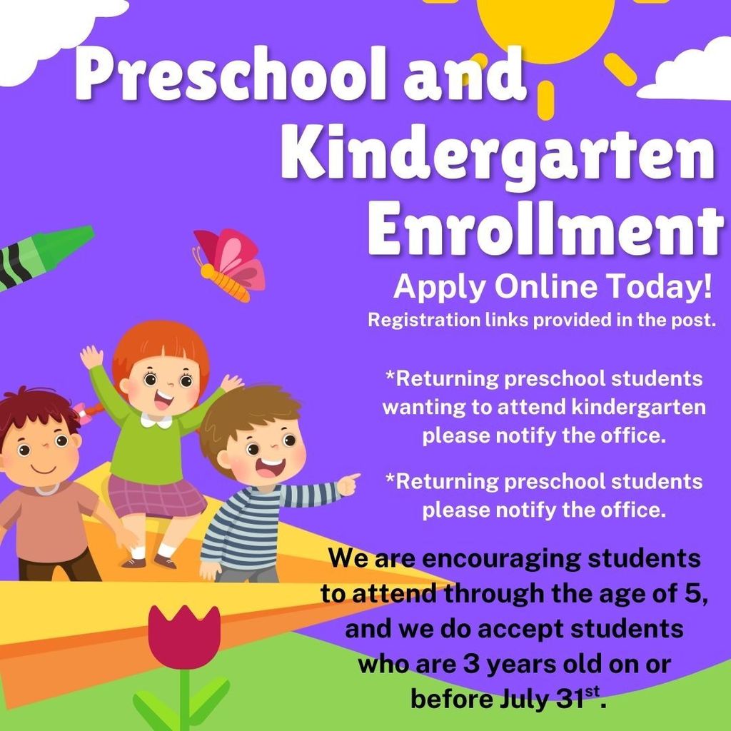 Preschool and Kindergarten enrollment