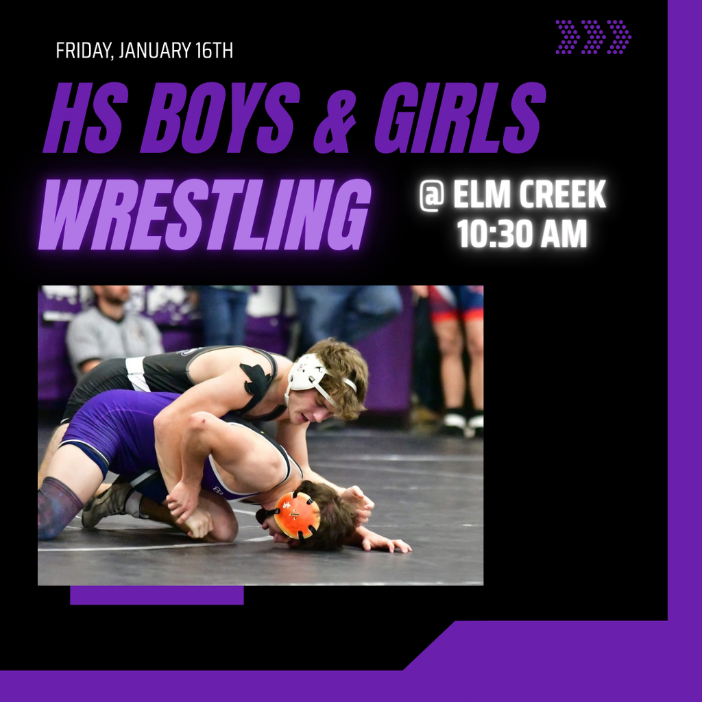 HS B&G Wrestling @ Elm Creek (10:30 am)