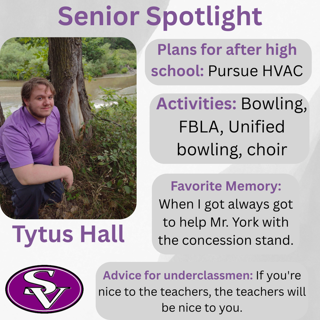 Senior profile for Tytus Hall, member of the class of 2026.