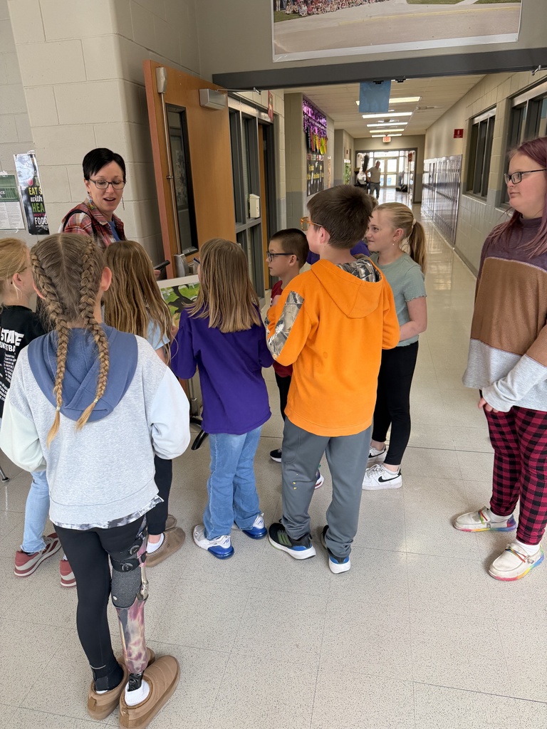 Miss Amy with 3rd Grade