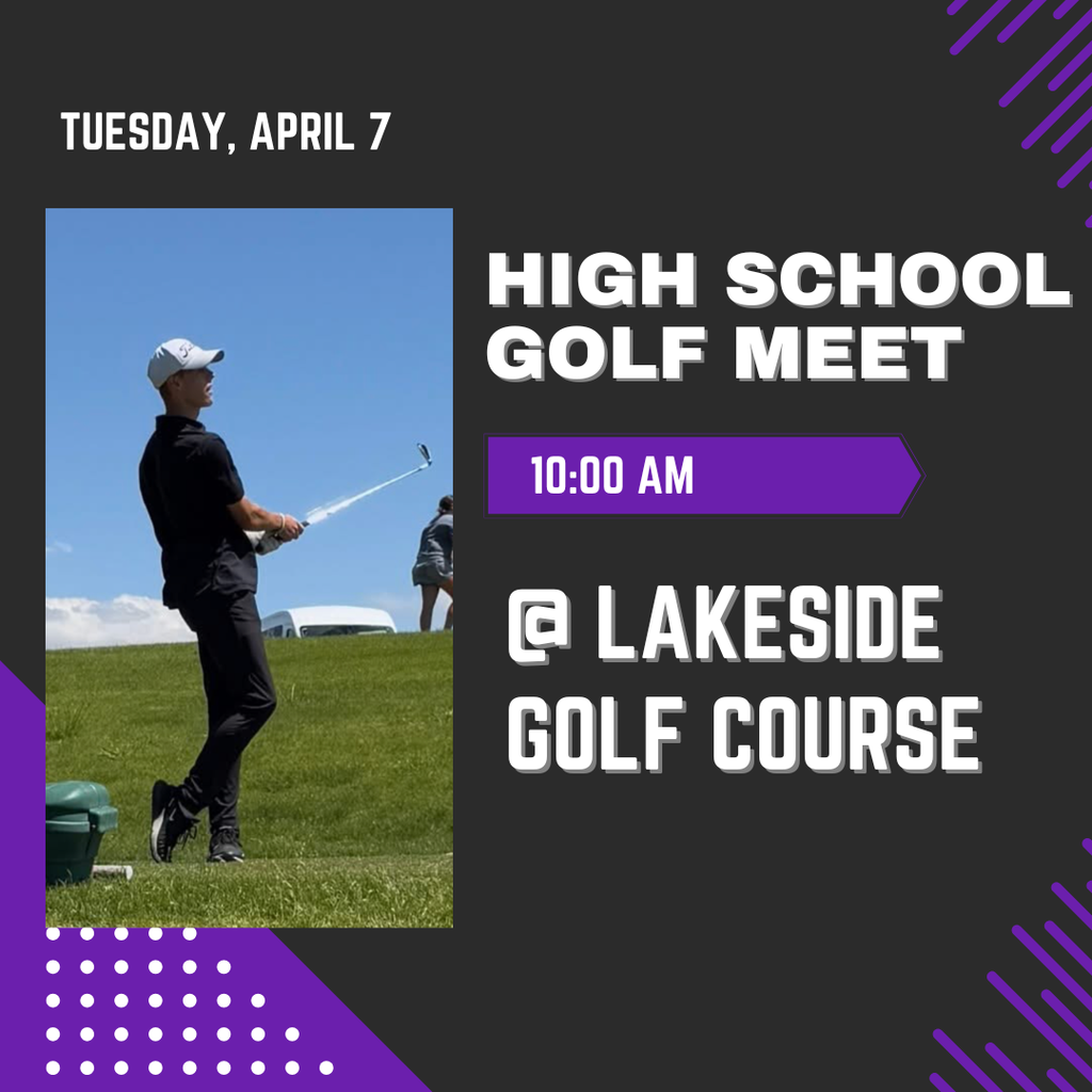 HS Golf @ Lakeside Golf Course (10:00 am)