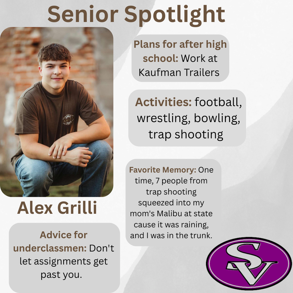 Alex Grilli 2026 Senior profile