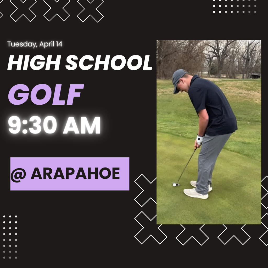HS Golf @ Arapahoe (9:30 am)