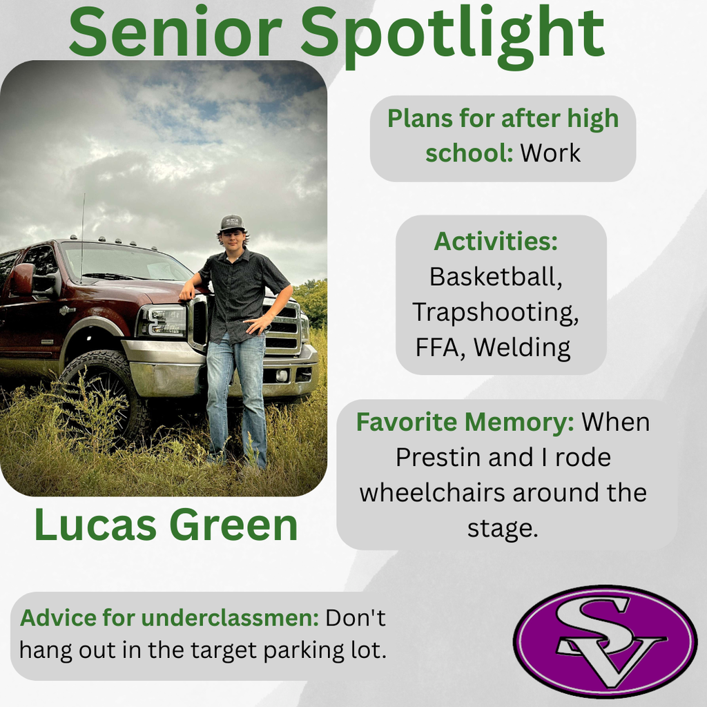 Lucas Green profile, class of 2026.