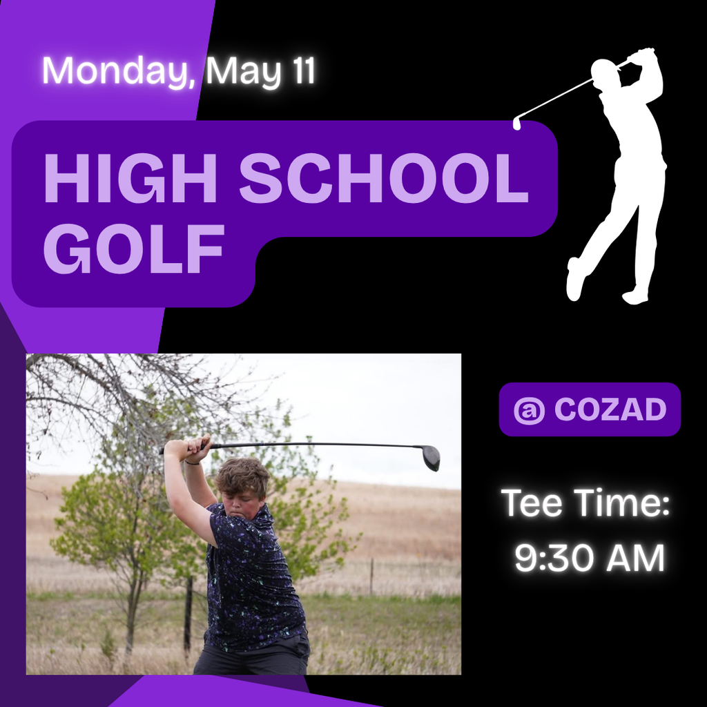 HS Golf @ Cozad (9:30 am)