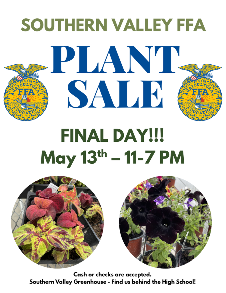 Final Greenhouse Sale Day