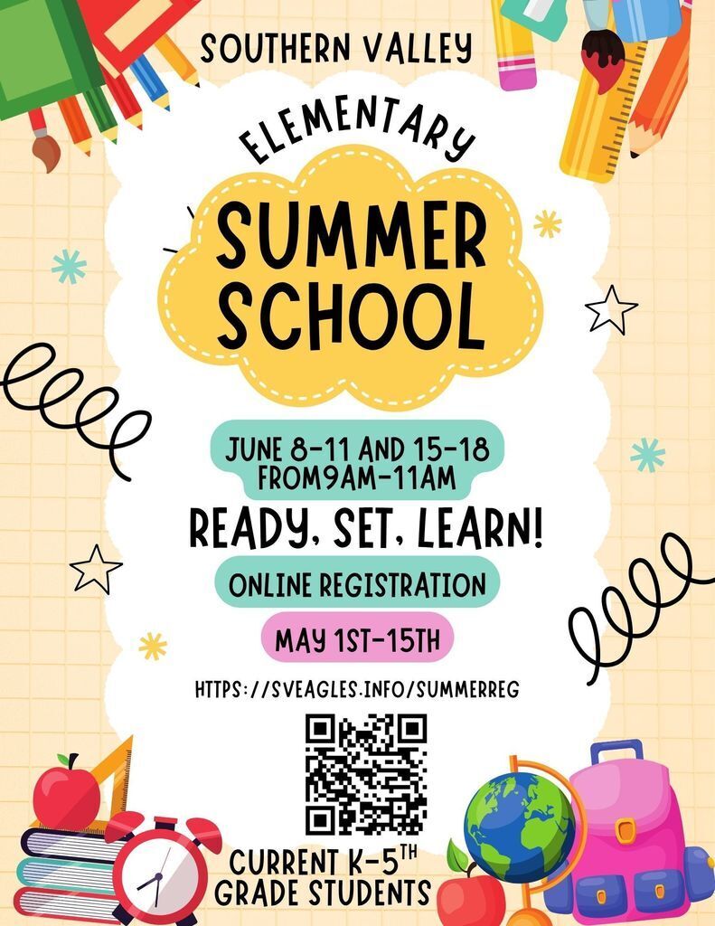 Summer School sign-up