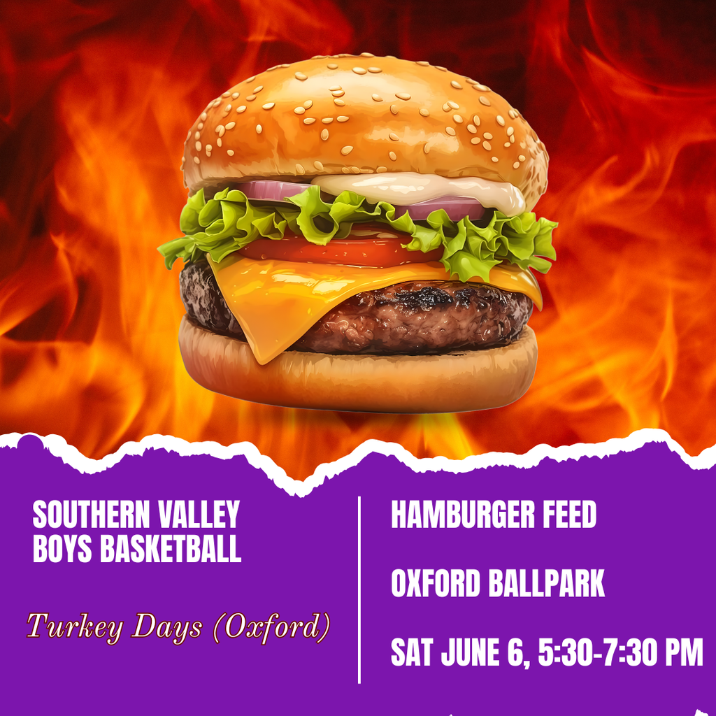 SV boys bb hamburger feed flyer