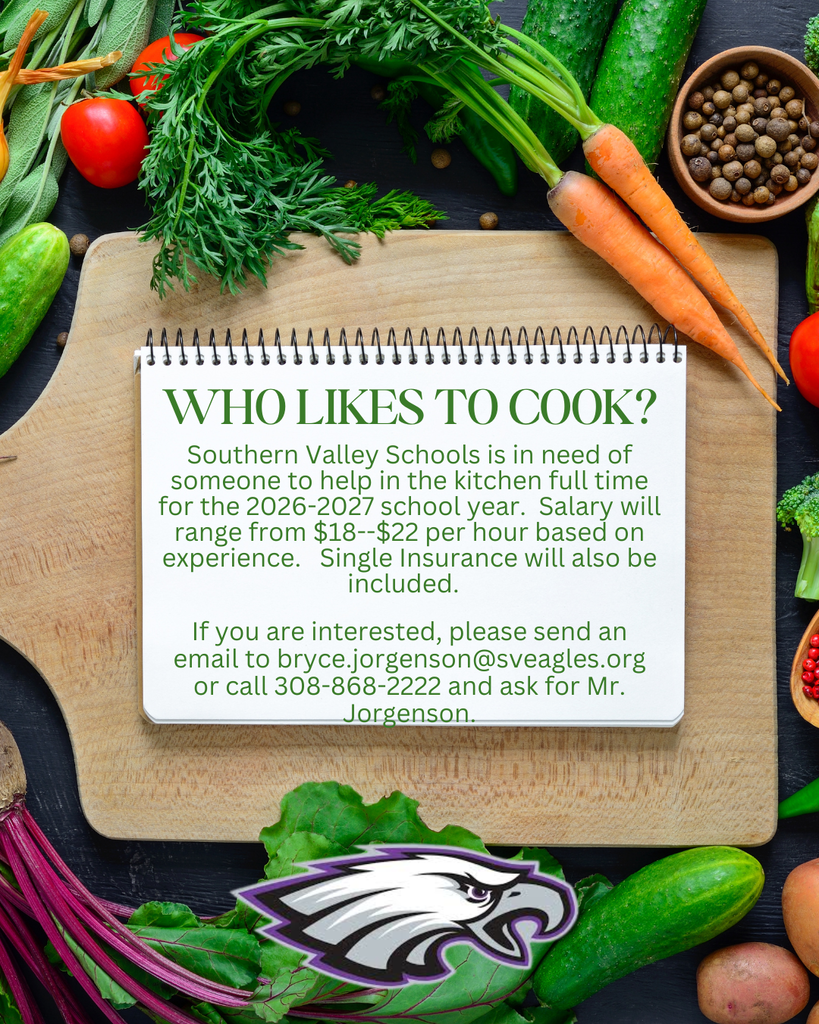 We need a cook!