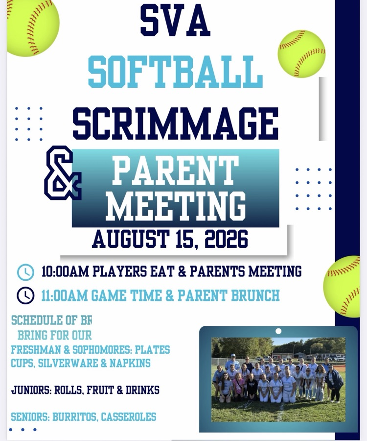 softball scrimmage and parent meeting 2026