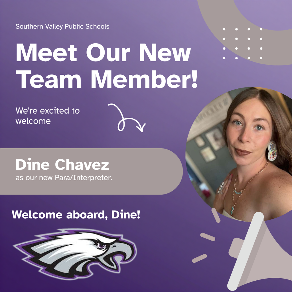 Dine Chavez is our new Para/Interpreter.