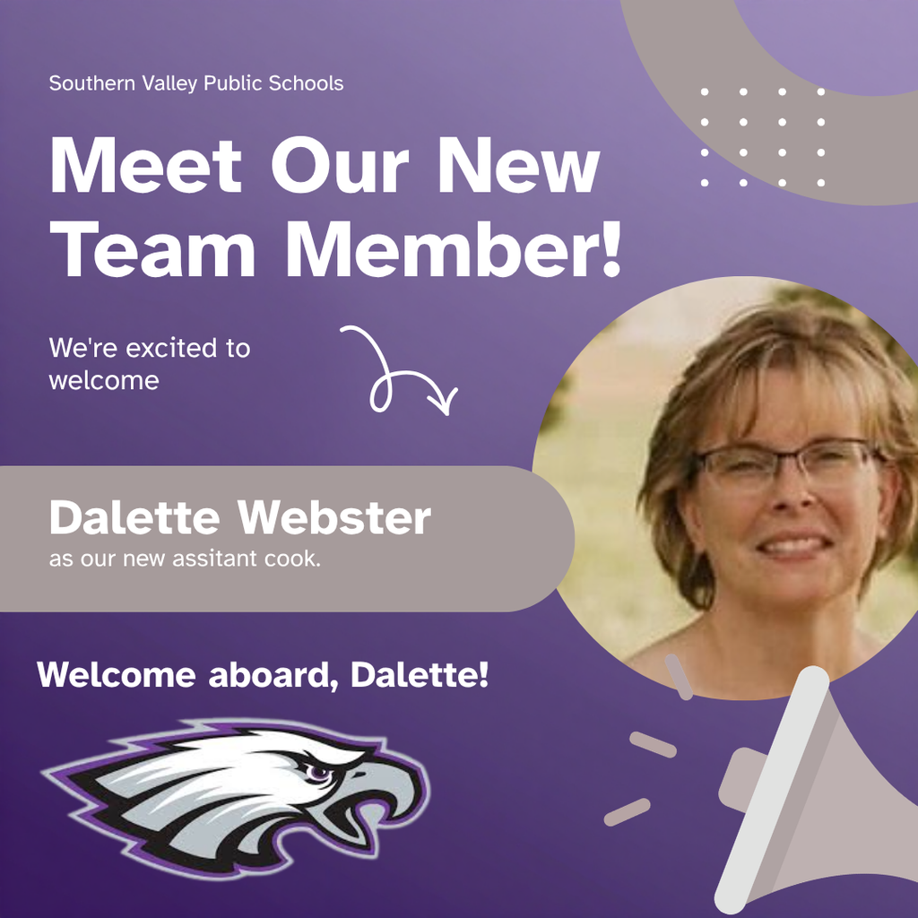 Welcome Dalette Webster to our Southern Valley Team!