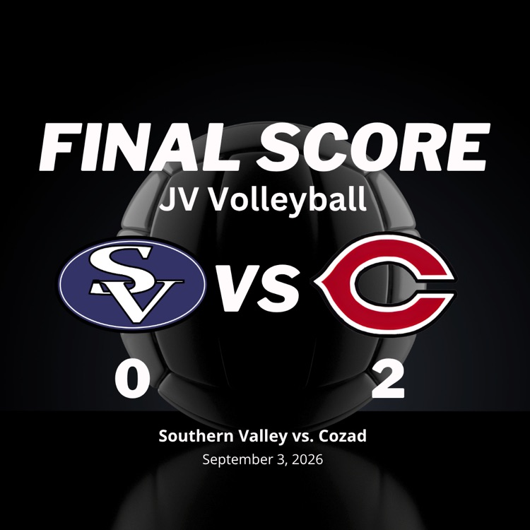 JV score vs cozad